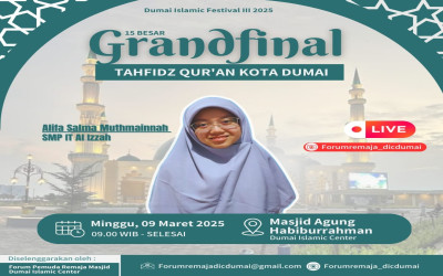Alhamdulillah Dua Siswa SMPIT Al Izzah Masuk Grand Final Tahfidz Qur'an Kota Dumai